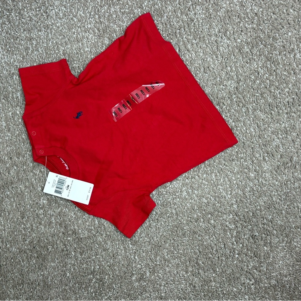 Polo by Ralph Lauren Bright Red Kids Tee